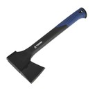 Топор универсальный ТУНДРА, 47-53 HRC, усиленное фиберглассовое топорище 450 мм, 600/840 г - Фото 6