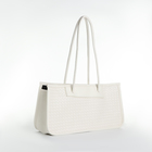 Сумка женская на молнии, цвет белый - фото 21517680