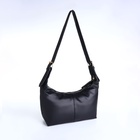 Сумка женская на молнии, цвет чёрный - фото 21517689