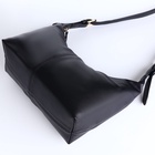 Сумка женская на молнии, цвет чёрный - фото 27016395