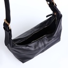 Сумка женская на молнии, цвет чёрный - фото 27016398