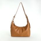 Сумка - мешок женская на молнии, 30×12×19 см, бежевая - Фото 5