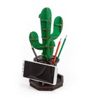 Сборная модель, настольный органайзер «Кактус», зелёный, EWA Design - Фото 1