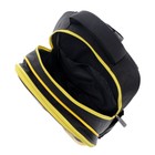 Рюкзак школьный, каркасный, 39×30×14 см «Желтая тачка» - Фото 13