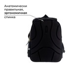 Рюкзак школьный, каркасный, 39×30×14 см «Желтая тачка» - Фото 3