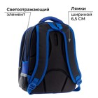 Рюкзак школьный, каркасный, 39×30×14 см «Шайба на льду» - Фото 5