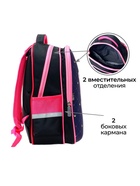 Рюкзак школьный, каркасный, 39×30×14 см «Серые котята» - Фото 9