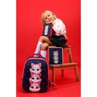 Рюкзак школьный, каркасный, 39×30×14 см «Серые котята» - Фото 10