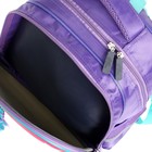 Рюкзак школьный, каркасный, 39×30×14 см «Единорог» - Фото 8