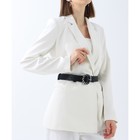 Ремень, ширина 3.5 см, винт, цвет чёрный - фото 39058078