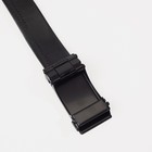 Ремень «Великан», ширина 3,5 см, автомат, цвет чёрный - фото 41992585