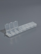 Органайзер для хранения мелочей, с подвесом, 2 шт., 14 ячеек, 15.2×3.2×1.8 см, прозрачный - Фото 5