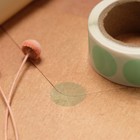 Наклейка прозрачная круглая Цветная лента,МИКС , 2 х 2 см, 300 шт. - Фото 14