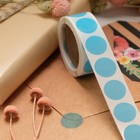 Наклейка прозрачная круглая Цветная лента,МИКС , 2 х 2 см, 300 шт. - Фото 4