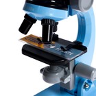 Микроскоп детский «Юный ботаник», кратность х100, х400, х1200, подсветка, уценка - Фото 2