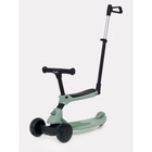 Беговел-самокат детский Rant Rider Plus, со светящимися колёсами, зелёный - Фото 2