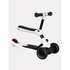 Беговел-самокат детский Rant Rider, со светящимися колёсами, белый - Фото 4