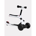 Беговел-самокат детский Rant Rider, со светящимися колёсами, белый - Фото 5