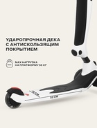 Беговел - самокат детский трехколесный RB100 Rider, трансформер 2 в 1, колёса PU 120, 80 мм, белый - Фото 4