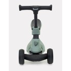 Беговел-самокат детский Rant Rider, со светящимися колёсами, зелёный - Фото 3