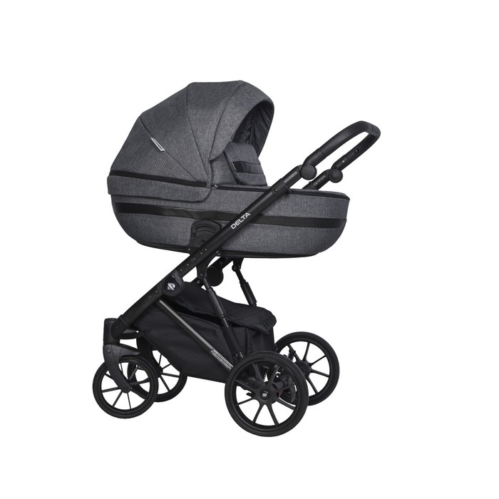 Коляска 2 в 1 Riko Delta, цвет carbon - Фото 1