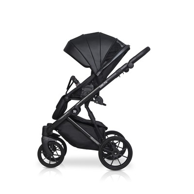 Коляска 2 в 1 Riko Delta Ecco, цвет black