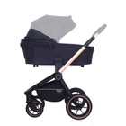 Коляска 2 в 1 Mowbaby Zoom Pu RA086, цвет Gold Black - фото 119806718