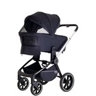 Коляска 2 в 1 Mowbaby Zoom Pu RA086, цвет Silver Black - фото 119806743