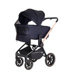 Коляска 3 в 1 Mowbaby Zoom Pu RA087, цвет gold black - фото 119806755