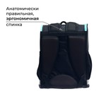 Ранец школьный Стандарт, 36 х 26 х 16 см, + мешок для обуви 40 х 32 см, Calligrata П "Гейм", чёрный - фото 6560421