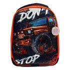 Рюкзак каркасный школьный, 37 х 28 х 19 см, Calligrata К "Джип" - фото 24301755