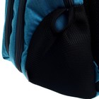 Рюкзак молодёжный, 44 х 28 х 18 см, эргономичная спинка, Calligrata "Тейди", мятный - фото 24578842