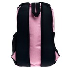 Рюкзак молодёжный, 44 х 28 х 18 см, эргономичная спинка, Calligrata "Тейди" розовый - Фото 13