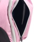 Рюкзак молодёжный, 44 х 28 х 18 см, эргономичная спинка, Calligrata "Тейди" розовый - Фото 16