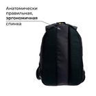 Рюкзак молодёжный, 38 х 28 х 19 см, эргономичная спинка, Calligrata Э "Тренд" - Фото 3