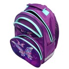 Рюкзак школьный, 37 х 26 х 13 см, эргономичная спинка, Calligrata АН "Бабочка" - Фото 9