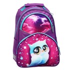 Рюкзак школьный, 37 х 26 х 13 см, эргономичная спинка, Calligrata АН "Совушка" - фото 21519379
