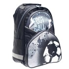 Рюкзак школьный, 37 х 26 х 13 см, эргономичная спинка, Calligrata АН "Футбол" - фото 25469397
