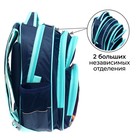 Рюкзак школьный, 36 х 23 х 13 см, эргономичная спинка, Calligrata П "Совушка" - фото 24184450