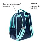 Рюкзак школьный, 36 х 23 х 13 см, эргономичная спинка, Calligrata П "Совушка" - фото 24184451