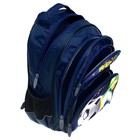Рюкзак школьный, 36 х 23 х 13 см, эргономичная спинка,Calligrata П "Футбол" - фото 24314413
