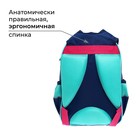 Рюкзак школьный, 37 х 26 х 13 см, эргономичная спинка, Calligrata ОРТ "Бабочка" - Фото 3