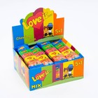 Жевательная резинка Love is mini mix, ассорти, 420 г - фото 11117302