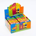 Жевательная резинка Love is mini mix, ассорти, 420 г 7772850 - фото 10589403