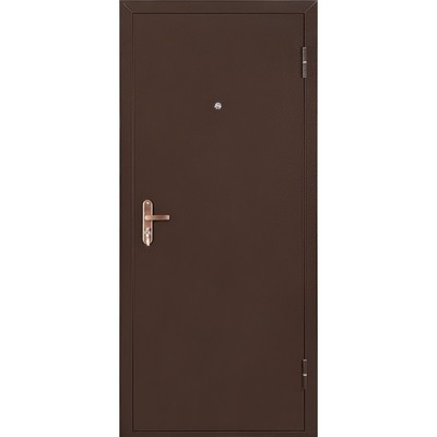 Дверь входная ПРОФИ PRO BMD Металл/металл антик медь, 2060х860 (правая)