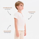 Рубашка для мальчика MINAKU: Cotton Collection, белая, рост 116 см - Фото 2