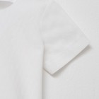 Рубашка для мальчика MINAKU: Cotton Collection, белая, рост 116 см - Фото 11