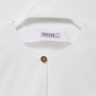 Рубашка для мальчика MINAKU: Cotton Collection цвет белый, рост 122 - Фото 7