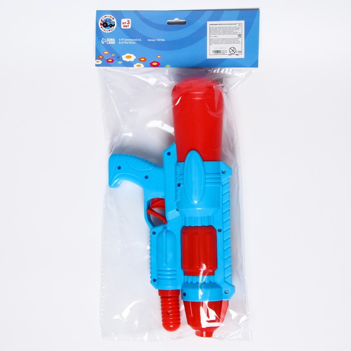 Водная пушка «Пистолетик», Синий трактор - фото 1889751161