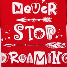 Футболка детская MINAKU Dreaming, красная, рост 98 см - Фото 3